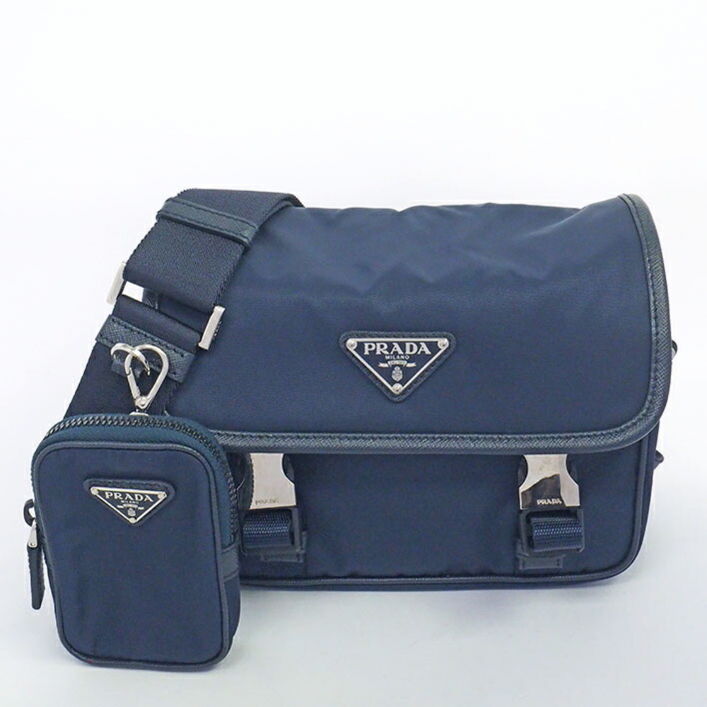 Prada Triangle Logo Body Bum Crossbody Belt Bag Waist Pouch